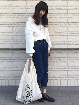 suzyさんの「MARCHE BAG/マルシェバッグ」を使ったコーディネート