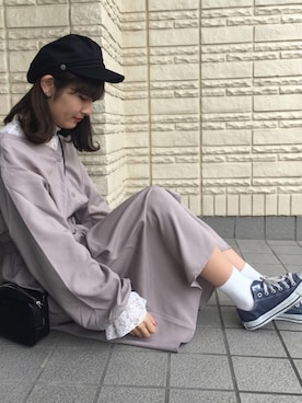 suzyさん（レディース・161cm）の春コーディネート