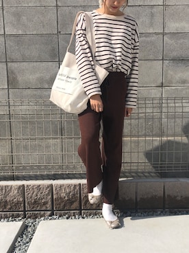 「シンプルおしゃれが好き」｜suzyさん（レディース・161cm）の秋コーディネート