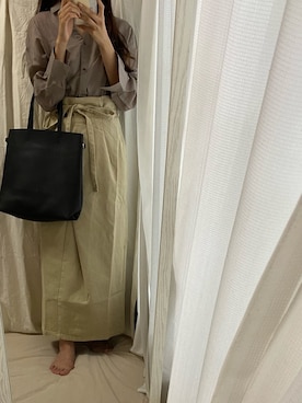 「アイテム（シャツワンピース）」を使った、suzyさん（レディース・161cm・20代）の夏コーディネート