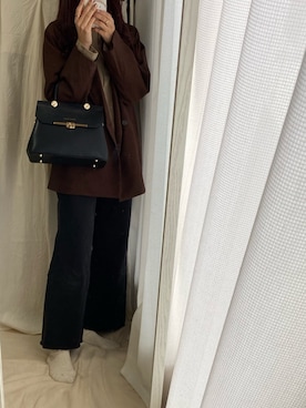 「GRL（グレイル）のアイテム（リング）」を使った、suzyさん（レディース・161cm）の秋コーディネート