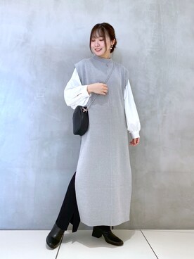 mackeyさん(レディース・156cm)の冬コーディネート