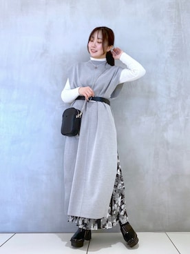 mackeyさん(レディース・156cm)の冬コーディネート