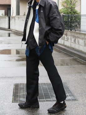 「superNova.（スーパーノヴァ）のアイテム（ジャケット/アウター）」を使った、tuchiさん（メンズ・176cm）の冬コーディネート