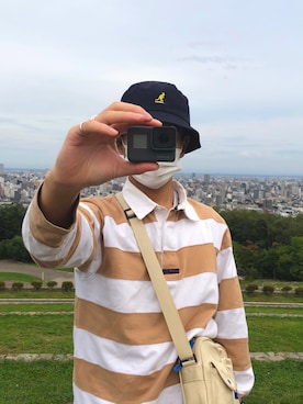 「Gopro」｜wasabiさん（メンズ・174cm）の春コーディネート