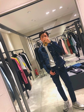 やなぎのしゅんぼさん（メンズ・177cm）の春コーディネート