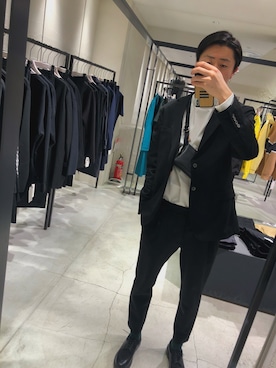 やなぎのしゅんぼさん（メンズ・176cm）の春コーディネート