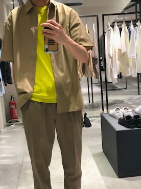 やなぎのしゅんぼさん（メンズ・176cm）の春コーディネート