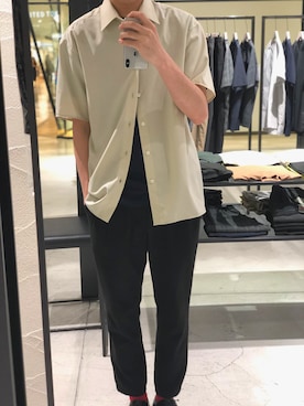 やなぎのしゅんぼさん（メンズ・175cm）の夏コーディネート