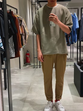 やなぎのしゅんぼさん（メンズ・175cm）の夏コーディネート