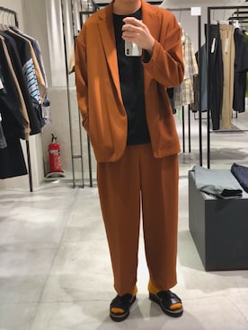 やなぎのしゅんぼさん（メンズ・176cm）の夏コーディネート