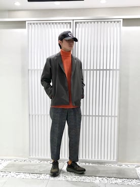 やなぎのしゅんぼさん（メンズ・176cm）の秋コーディネート