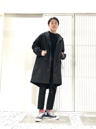 UNITED TOKYOシンサレートハイカウントウェザーモッズコート 20191231210048690_320.jpg