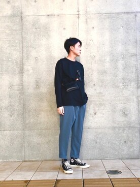 やなぎのしゅんぼさん(メンズ・176cm)の春コーディネート