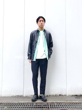 やなぎのしゅんぼさん(メンズ・176cm)の春コーディネート