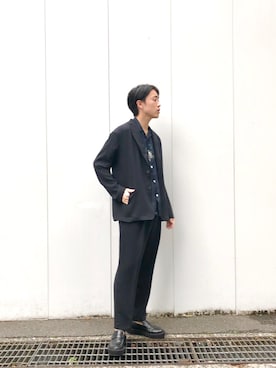 やなぎのしゅんぼさん(メンズ・176cm)の春コーディネート