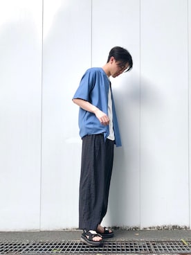 やなぎのしゅんぼさん(メンズ・176cm)の夏コーディネート