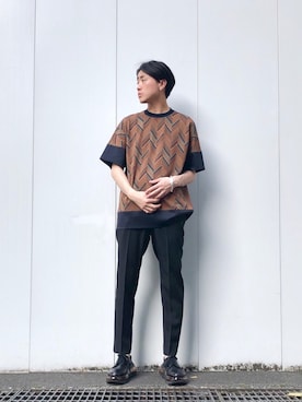 やなぎのしゅんぼさん(メンズ・176cm)の夏コーディネート