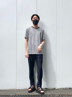 やなぎのしゅんぼさん（メンズ・176cm）の夏コーディネート