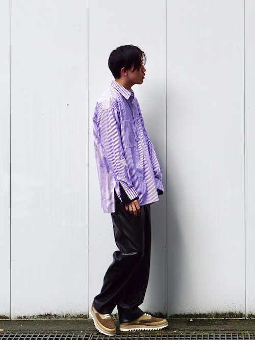 THOMAS MASON ハンドメイドプルオーバーシャツ（シャツ/ブラウス