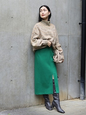 AYAKOさん（レディース・165cm）の秋コーディネート