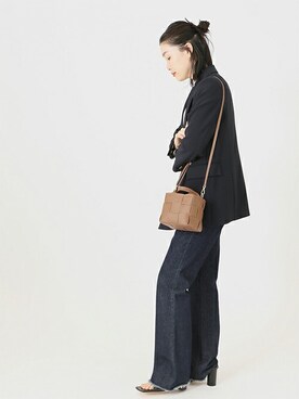 「maison-vincent（メゾンヴァンサン）のアイテム」を使った、AYAKOさん（レディース・165cm）の冬コーディネート