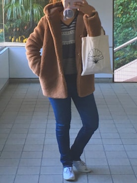 pu♡さん（レディース・164cm）の冬コーディネート