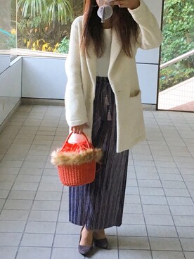 pu♡さん（レディース・164cm）の冬コーディネート