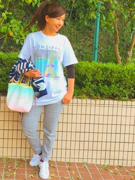 「MUSE（ミューズ）のアイテム（ジャケット/アウター）」を使った、pu♡さん（レディース・164cm）の春コーディネート