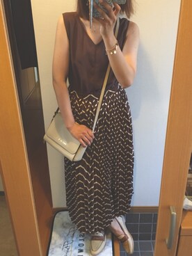 「MARC JACOBS」｜「アイテム（スリッポン）」を使った、pu♡さん（レディース・164cm）の秋コーディネート