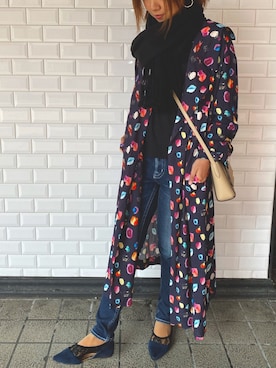 「H&M DIVIDED（エイチアンドエム　ディヴァイデッド）のアイテム（アクセサリー）」を使った、pu♡さん（レディース・164cm）の秋コーディネート