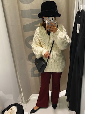 「PRIVATE  BEACH（プライベートビーチ）のアイテム」を使った、pu♡さん（レディース・164cm）の秋コーディネート