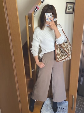 「wc JAPAN（ダブルシージャパン）のアイテム」を使った、pu♡さん（レディース・164cm）の冬コーディネート
