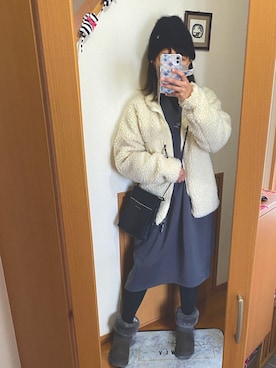 pu♡さん（レディース・164cm）の冬コーディネート