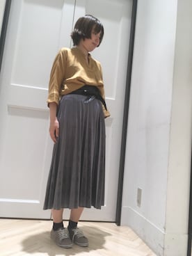「店頭コーデ」｜ひでさん（レディース・159cm）の秋コーディネート