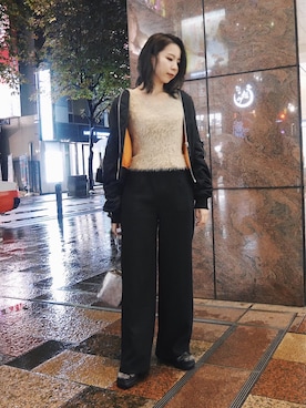 たなかまいさん(レディース・168cm)の秋コーディネート