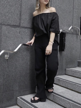 たなかまいさん（レディース・168cm）の夏コーディネート