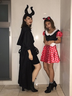 「wearhalloween2017」｜「アイテム（ブーツ）」を使った、たなかまいさん（レディース・168cm）の秋コーディネート