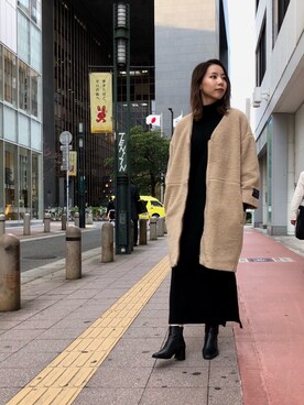 たなかまいさん(レディース・168cm)の秋コーディネート