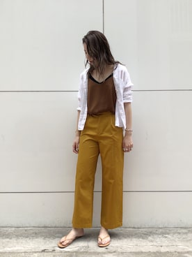 たなかまいさん（レディース・168cm）の春コーディネート