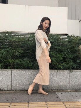 たなかまいさん(レディース・168cm)の夏コーディネート