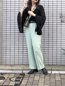 たなかまいさん(レディース・168cm)の秋コーディネート