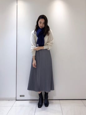 たなかまいさん（レディース・168cm）の秋コーディネート