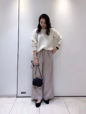 たなかまいさん(レディース・168cm)の秋コーディネート