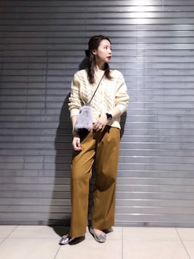 たなかまいさん（レディース・168cm）の冬コーディネート