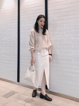 たなかまいさん（レディース・168cm）の春コーディネート