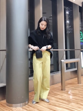 たなかまいさん（レディース・168cm）の春コーディネート