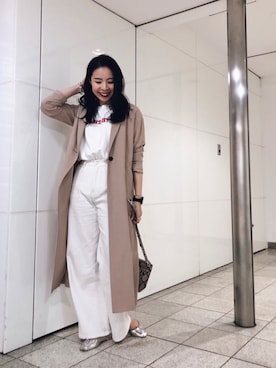 たなかまいさん(レディース・168cm)の春コーディネート