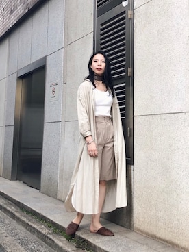 たなかまいさん（レディース・168cm）の春コーディネート