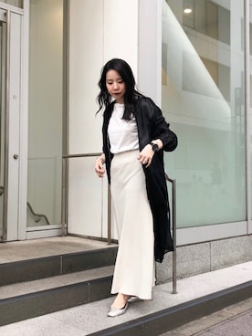 たなかまいさん(レディース・168cm)の春コーディネート